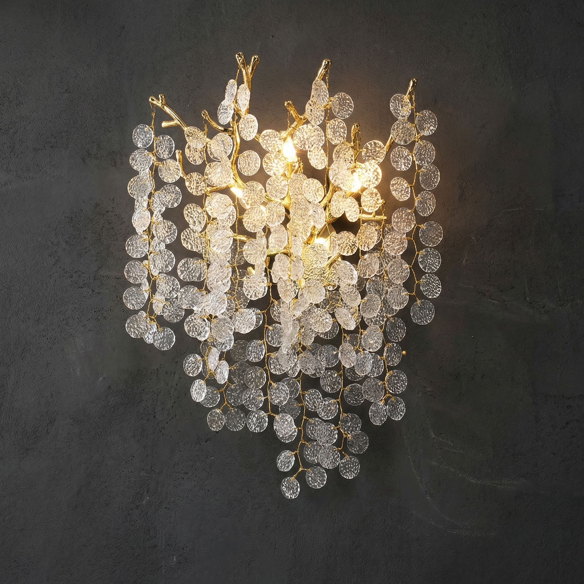 Wisteria Leaf Wall Sconce