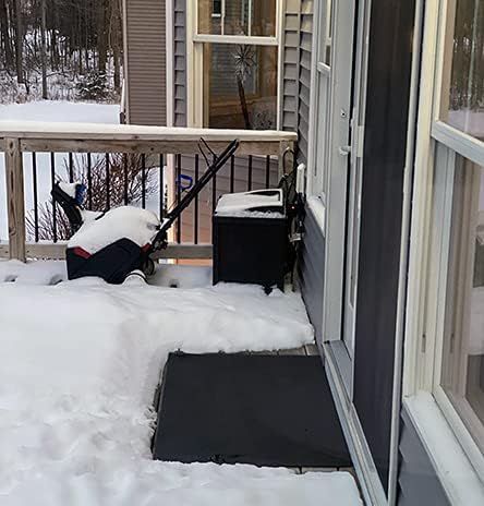 HeatTrak Heated Snow Melting Mats for Entrances - Heated Outdoor Mats - Electric Snow Melting Mats for Winter Snow Removal - Trusted Snow and Ice Melt Products - No-Slip Heated Door Mats (30�� x 48