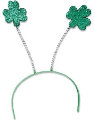 St. Patricks Day Green Shamrock Head Bopper 1872