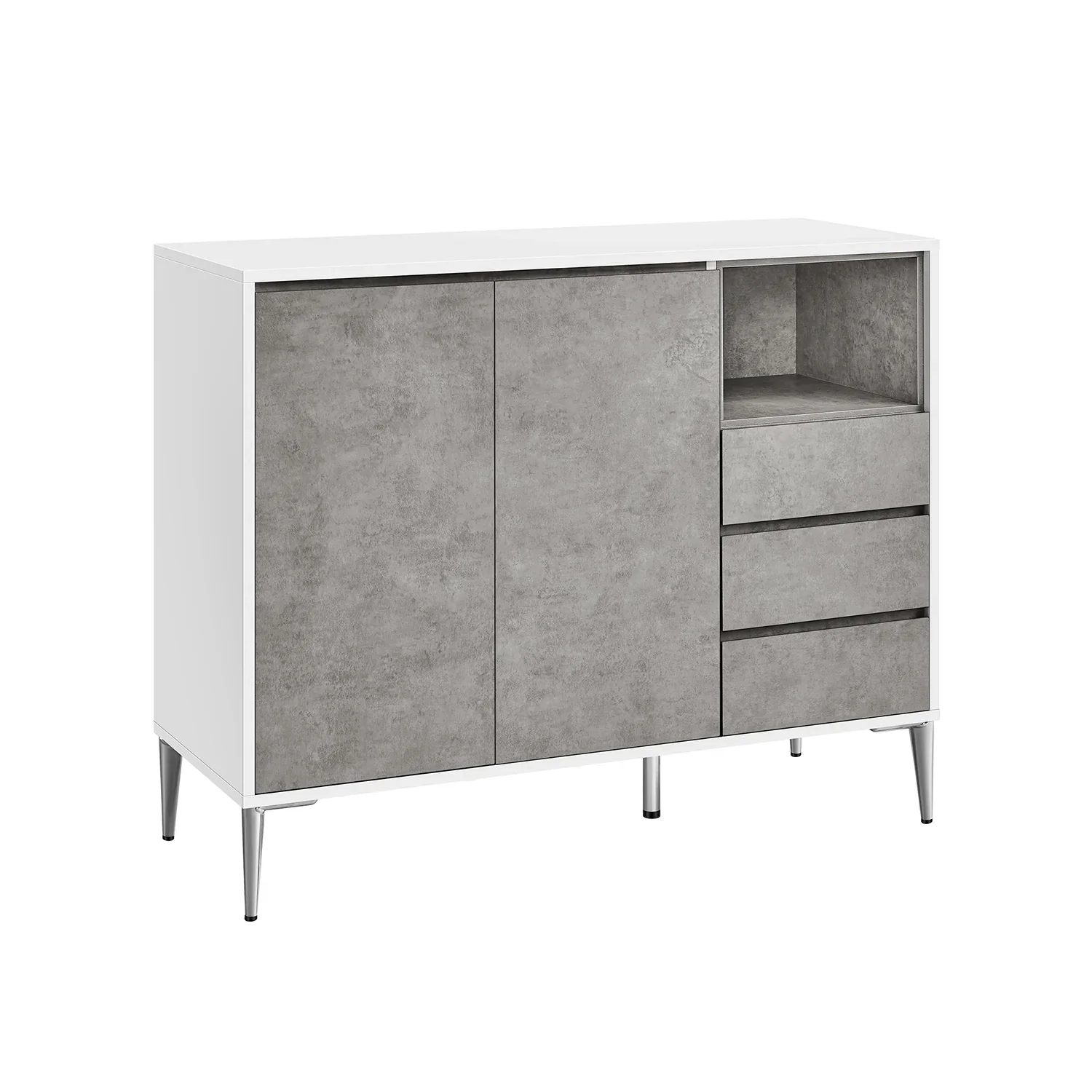 Armario de Almacenaje 40 x 103,5 x 85 cm Blanco Nube