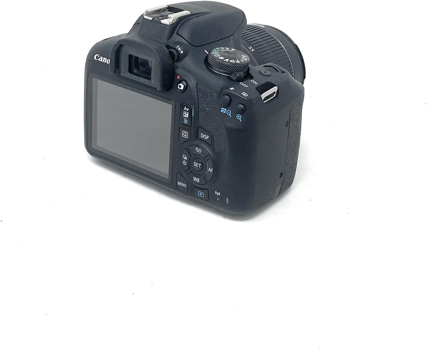 Canon Cámara réflex digital EOS 2000D APS-C con objetivo EF-S de 18-55mm | 24,1 megapíxeles, pantalla LCD fija de 3 pulgadas, vídeo Full HD, Dual Pixel CMOS AF y Wi-Fi y Bluetooth
