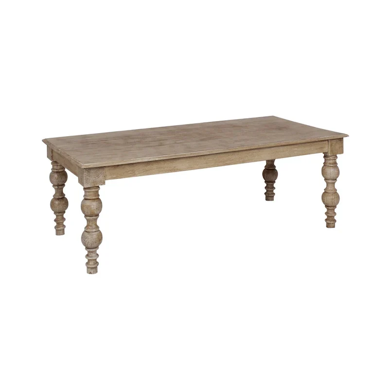 Natural Solid Wood Coffee Table