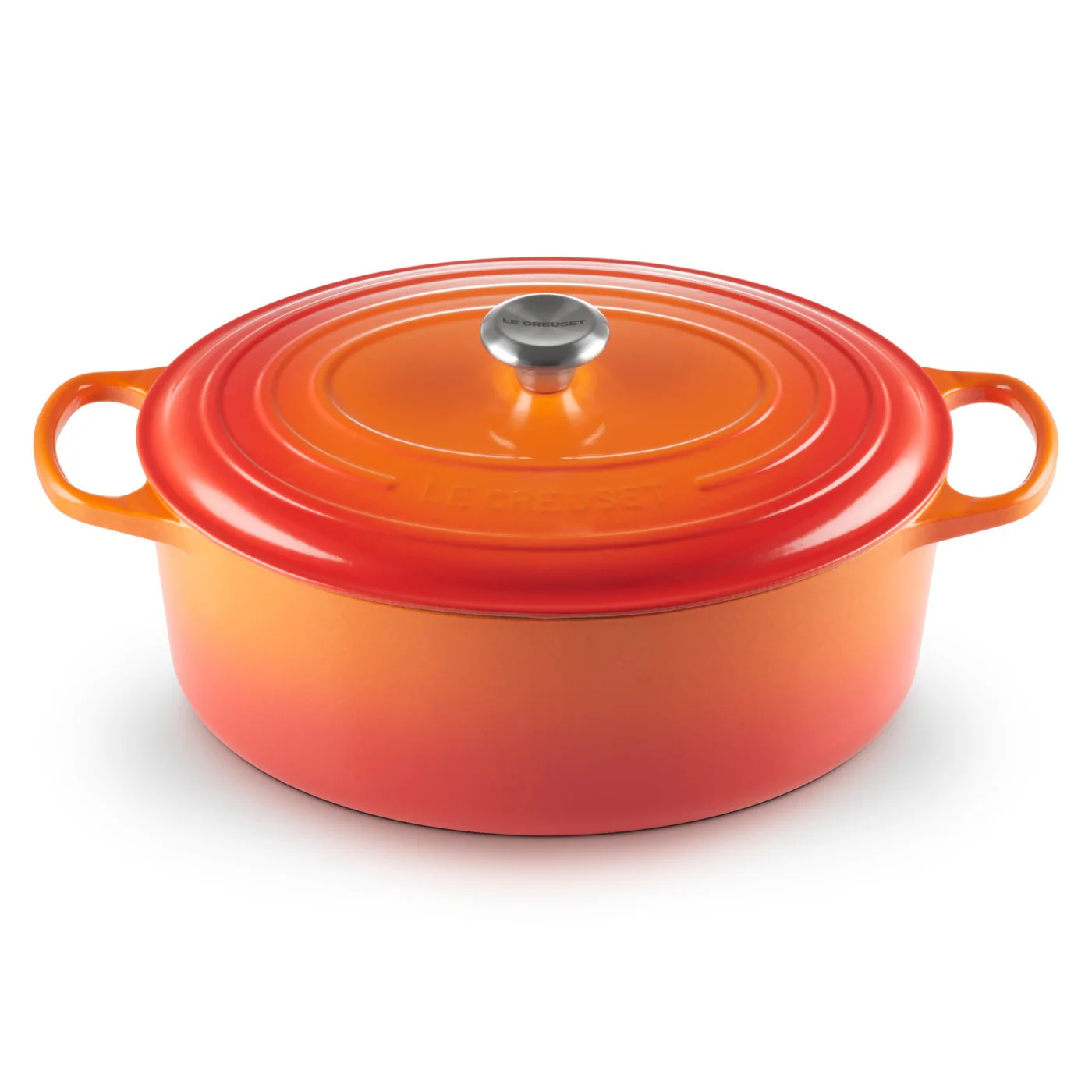 Le Creuset Pfanne Signature Gusseisen-Bräter, 35cm, oval