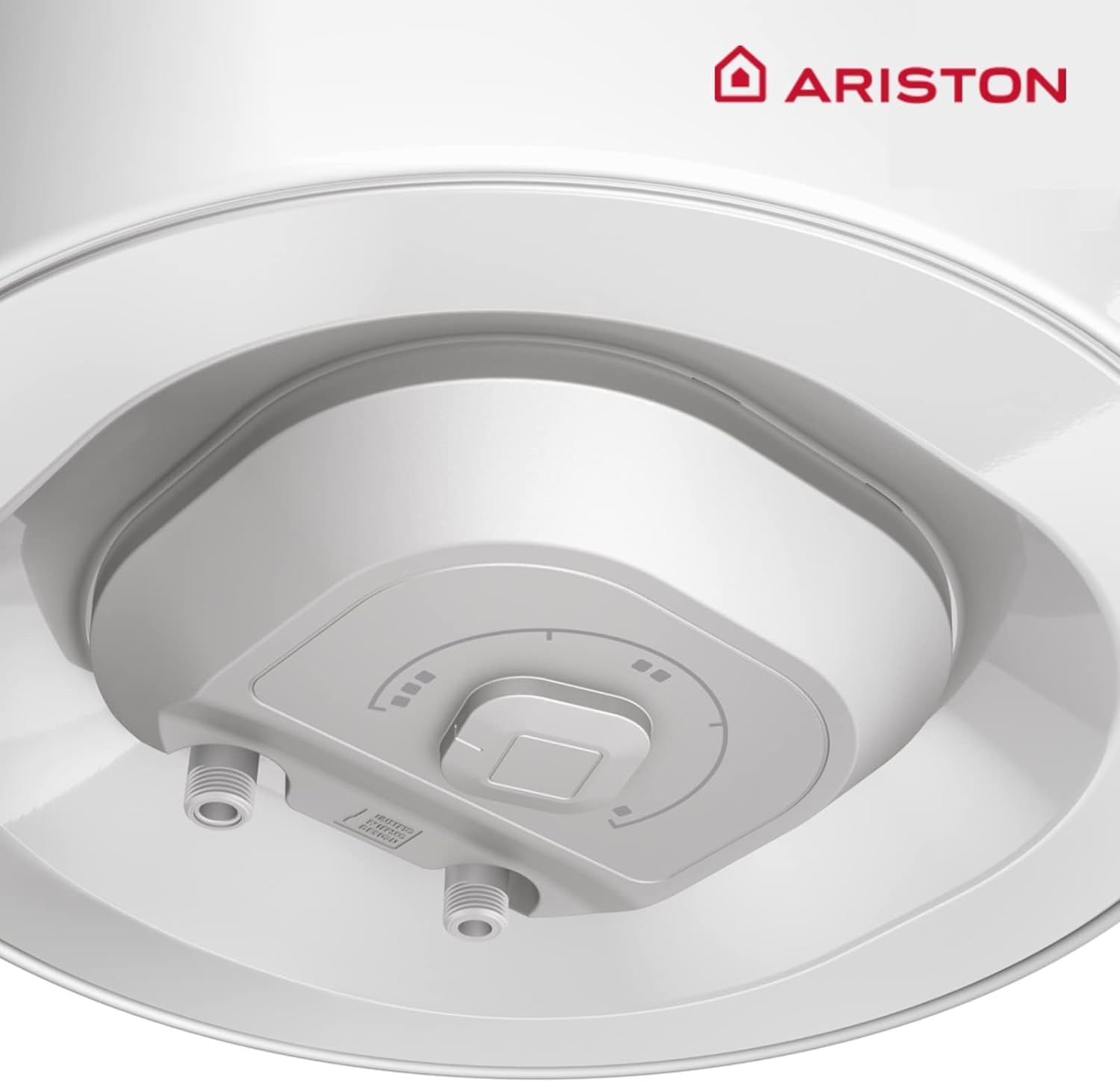 Ariston Lydos R – Electric Thermo 50 Litres, Vertical Electric Water Heater with External Regulation + Titanium Tank 48 x 45 x 56.8, Heaters Installation in Spain Efficiency C Range (A+/F)