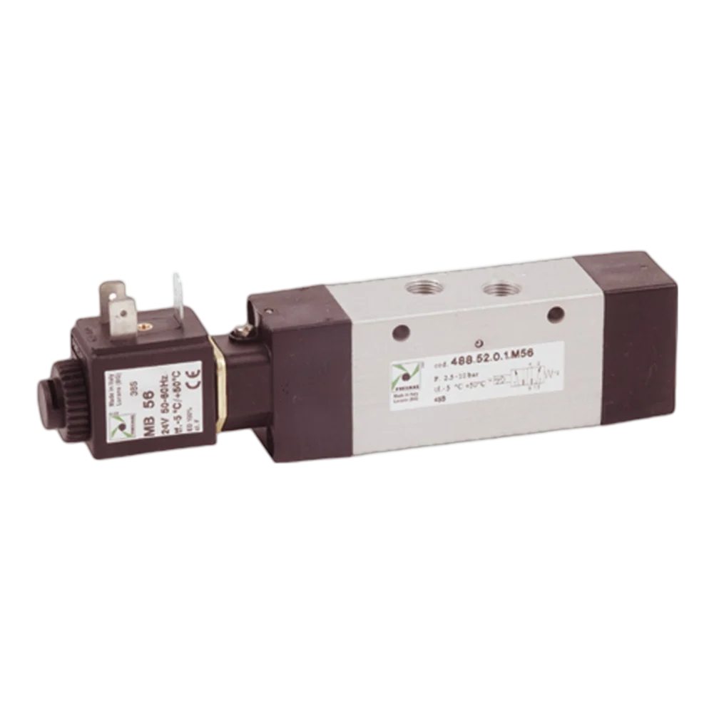 Pneumax 488.52.0.1.M56 Sol.-spring + MB56 (24 VAC 50/60 Hz)