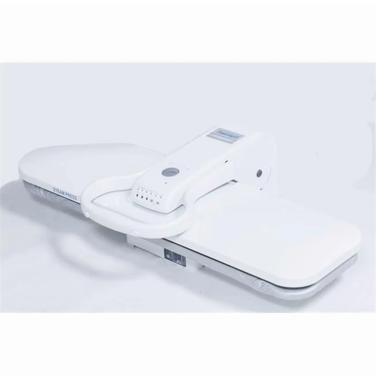 36 X 11 in. Electronic Home Steam Press, White