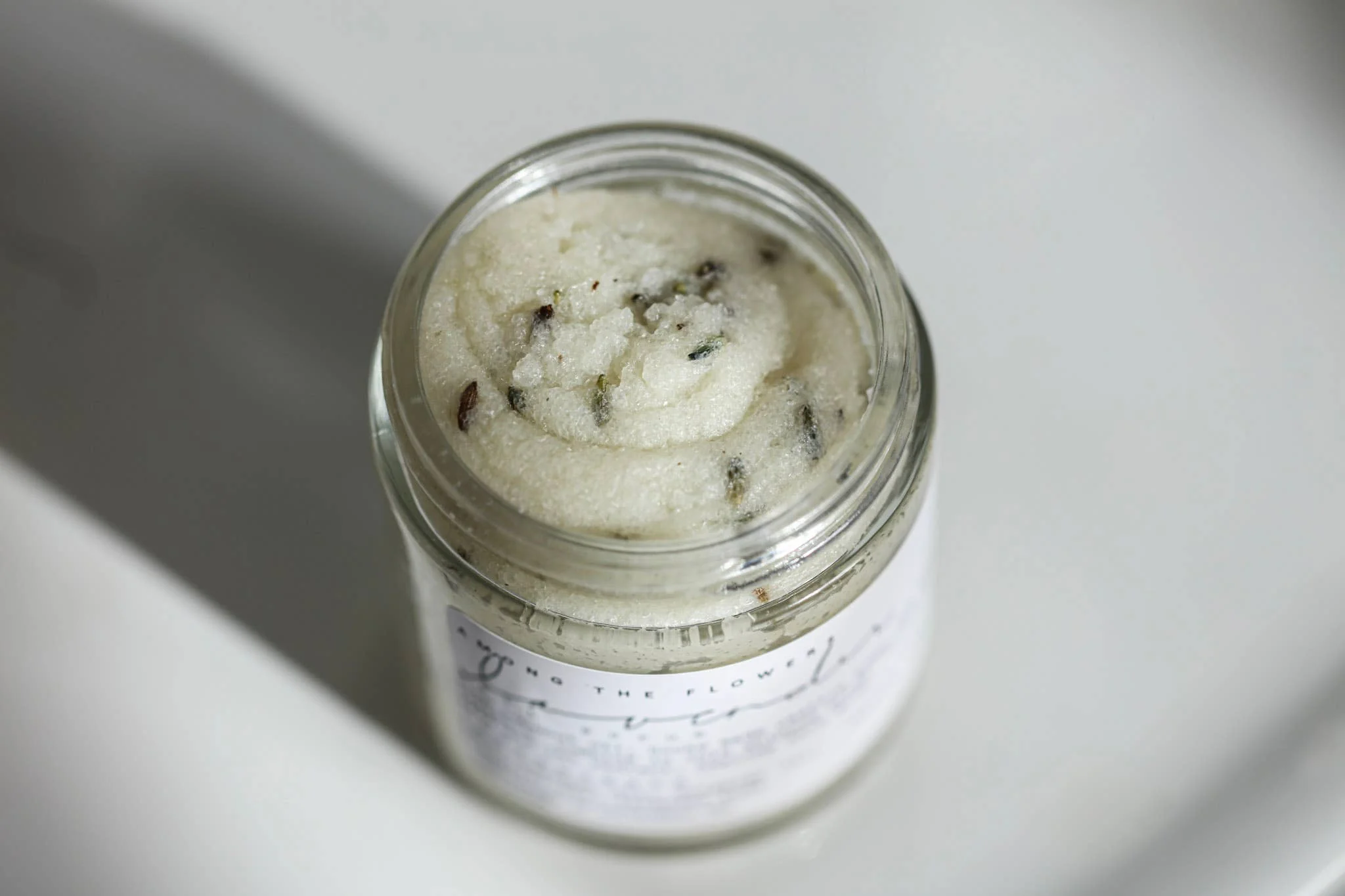 Pink Salt Scrub AMONG THE FLOWERS