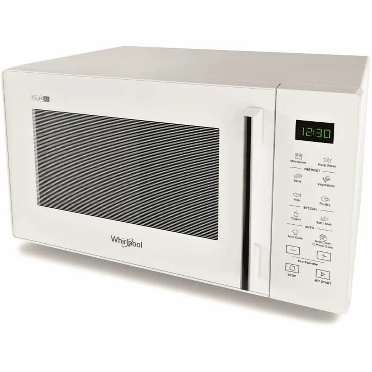 Mikrovågsugnen Whirlpool Corporation MWP2S1 Vit 900 W 25 L