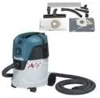 Aspiradora Makita VC2512L, de 25 litros, 1000 W, 210 mbar, gris