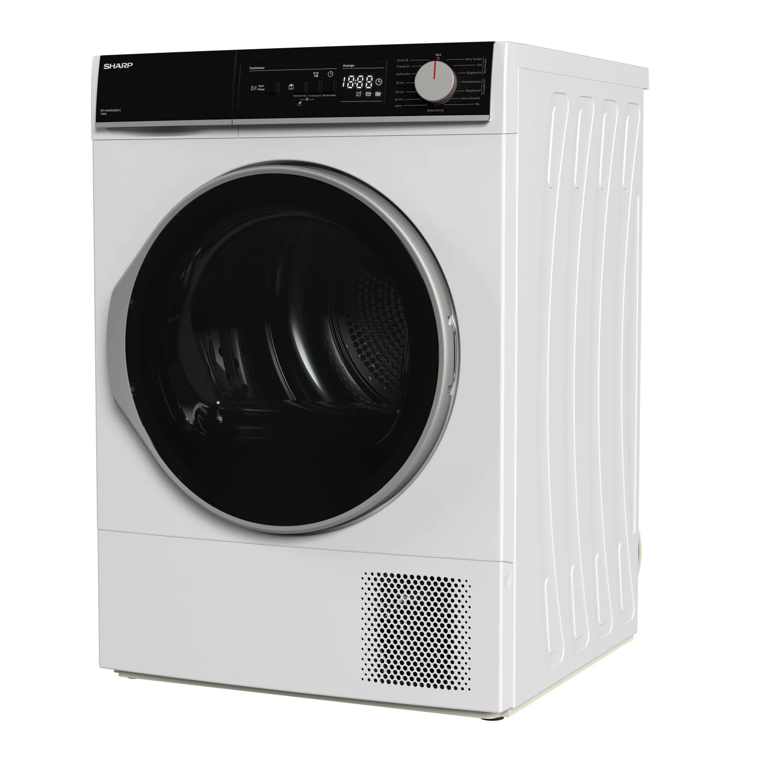 Sharp Wäschetrockner 10kg KD-NHA0S6GW1C
