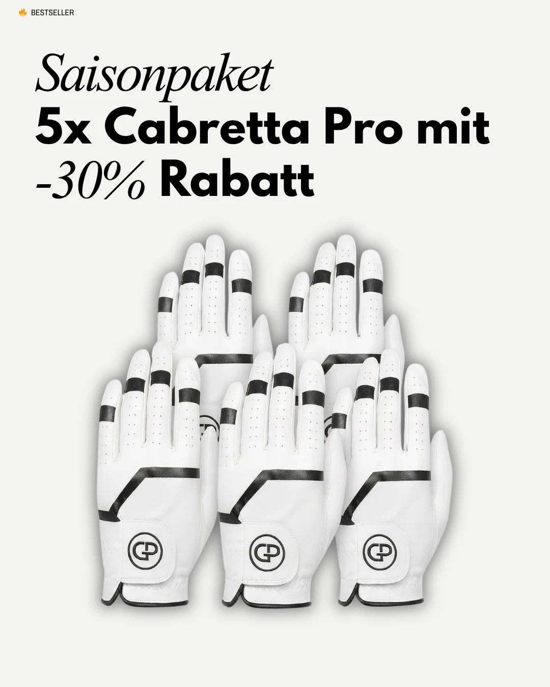 Revolutionärer Golfhandschuh