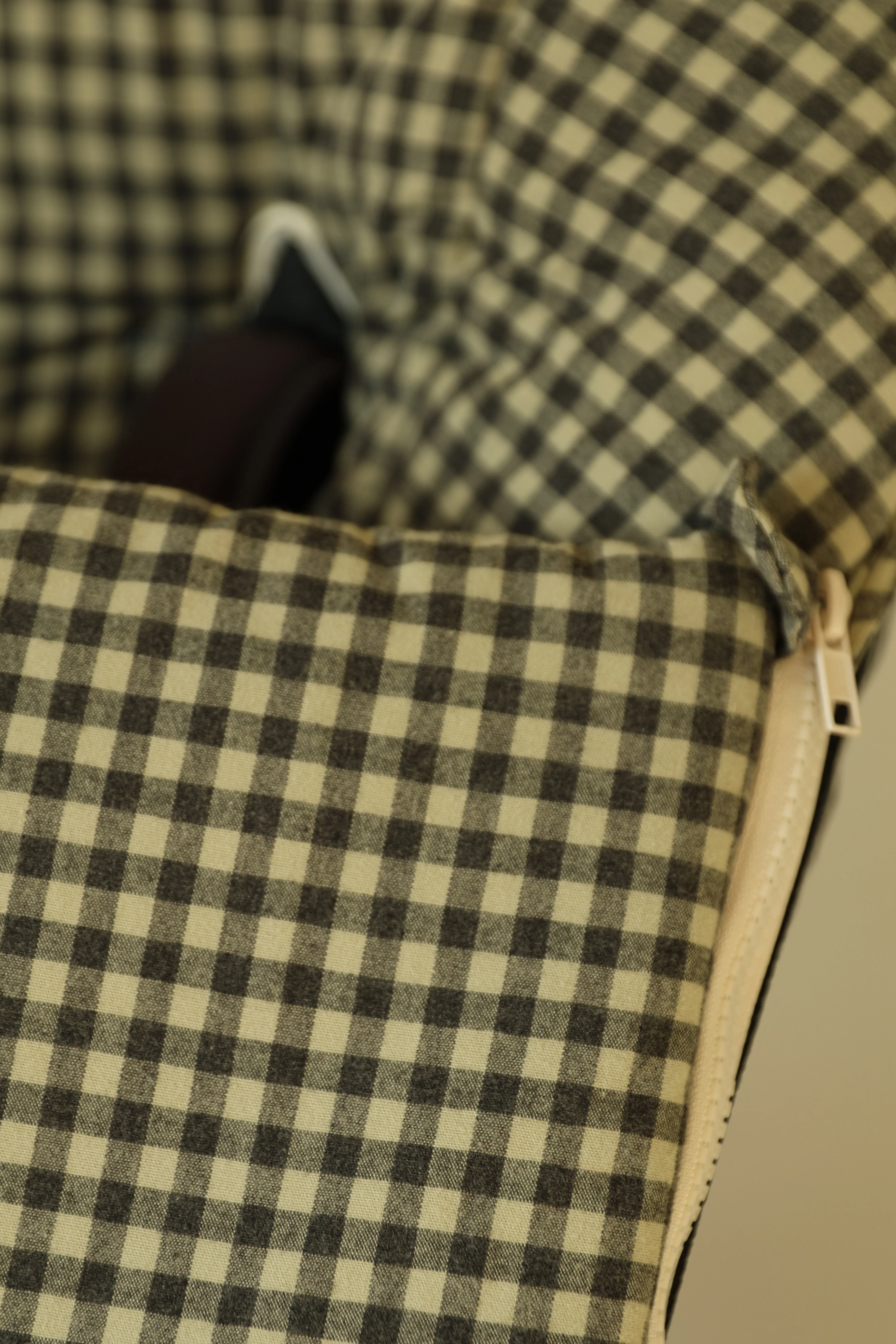 Saco Silla Cochecito Vichy Verde Militar