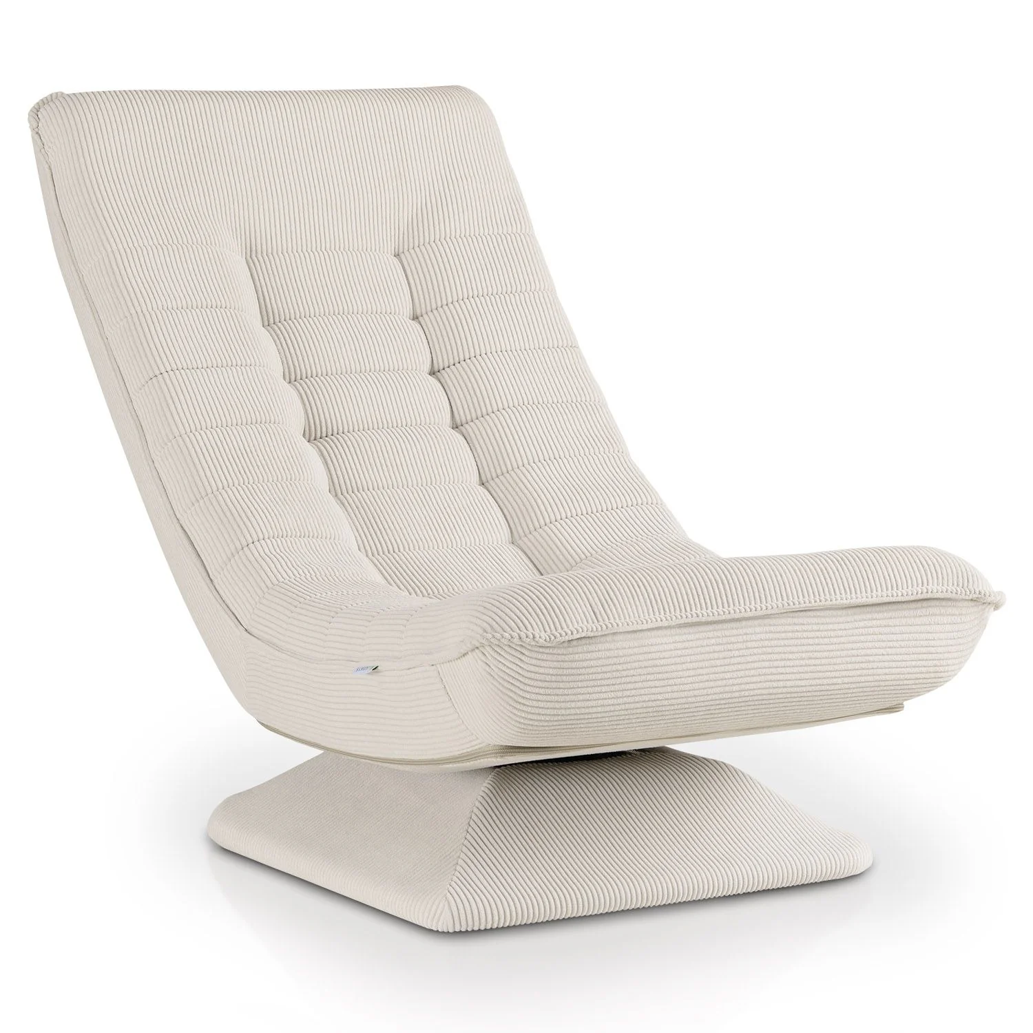 2025 Sillón relax Korsika en terciopelo acanalado