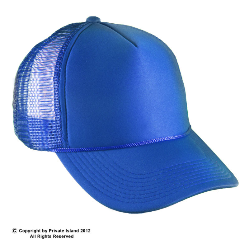 Royal Blue Trucker Caps  1584