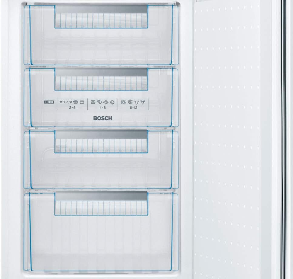 Bosch GIV11ADC0 Serie 6 Einbau-Gefrierschrank, 95 kWh, Jahr, 70 l, LowFrost, FreshSense, 72 x 56