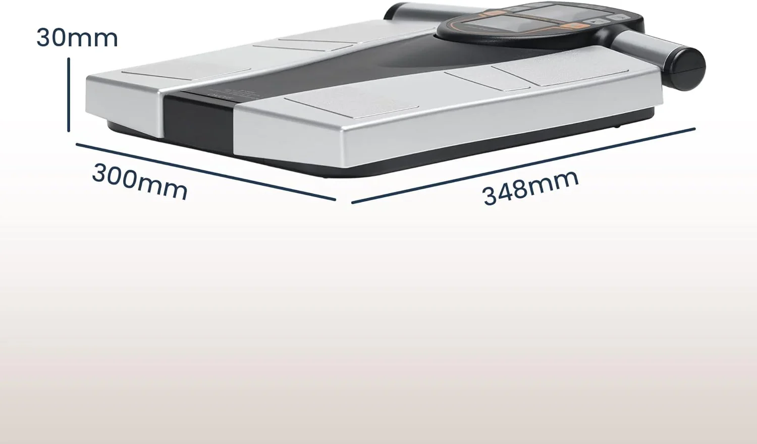 TANITA BC-545N Segment-K?rperzusammensetzungswaage On Screen Messwerte pro K?rperteil 10 Messungen Silber | 1er pack