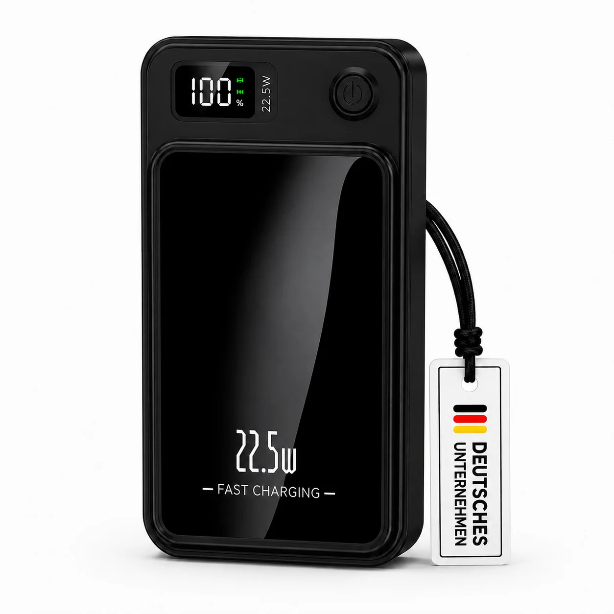 Magnetische Powerbank 10000mAh Mini  PD 22.5W Schnellladen mit LED Display Wireless Power Bank