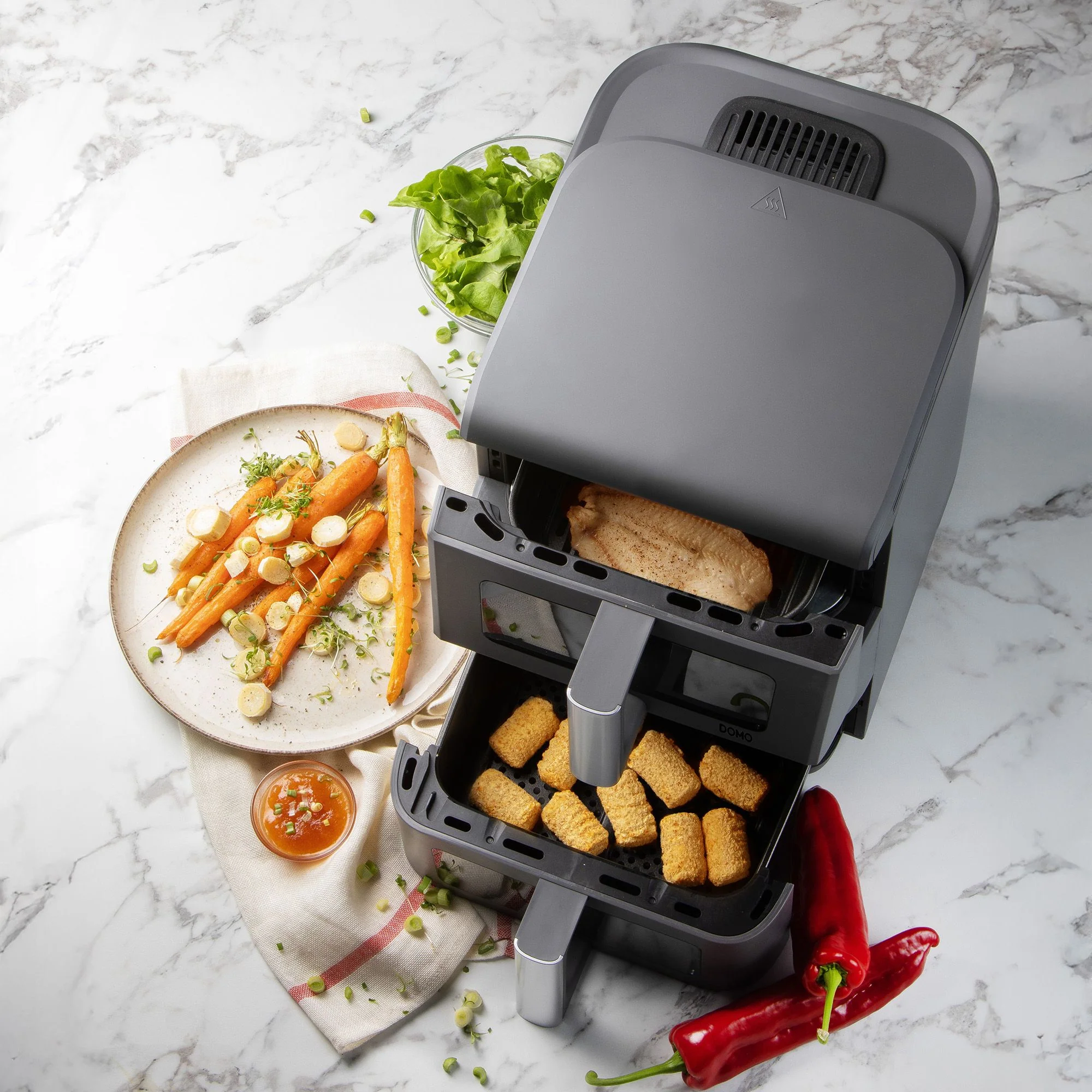 Domo Heissluftfritteuse DO550FR