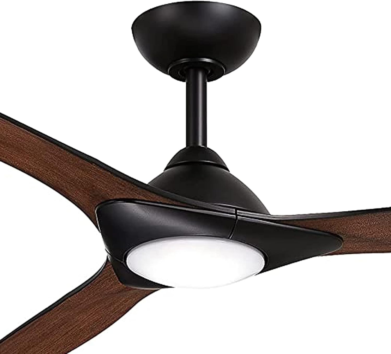 Minka-Aire Sleek 60′′ Ceiling Fan, Soft Brass/White, LED, Smart Remote/App Control, Energy Star Certified