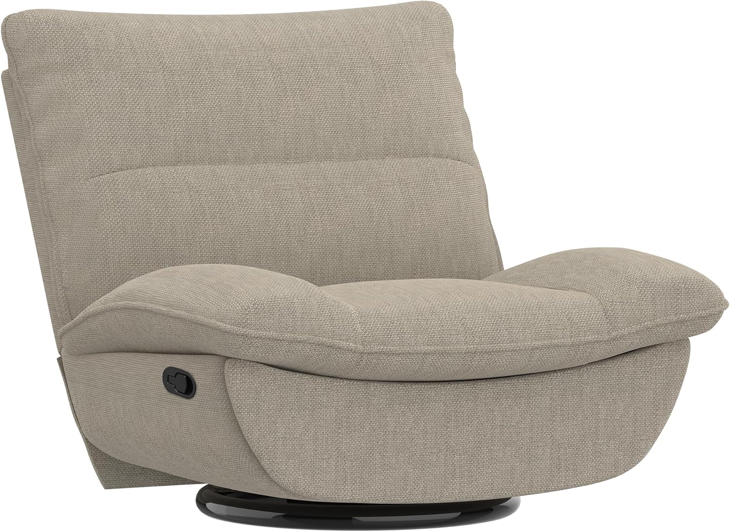 FLEXISPOT XC6 Sillón Relax, Sófa Giratorio con Función Balancín, Sillon TV con Respaldo Ajustable, Silla Reclinable para Dormitorio, Salón y Cine en Casa (Beige)