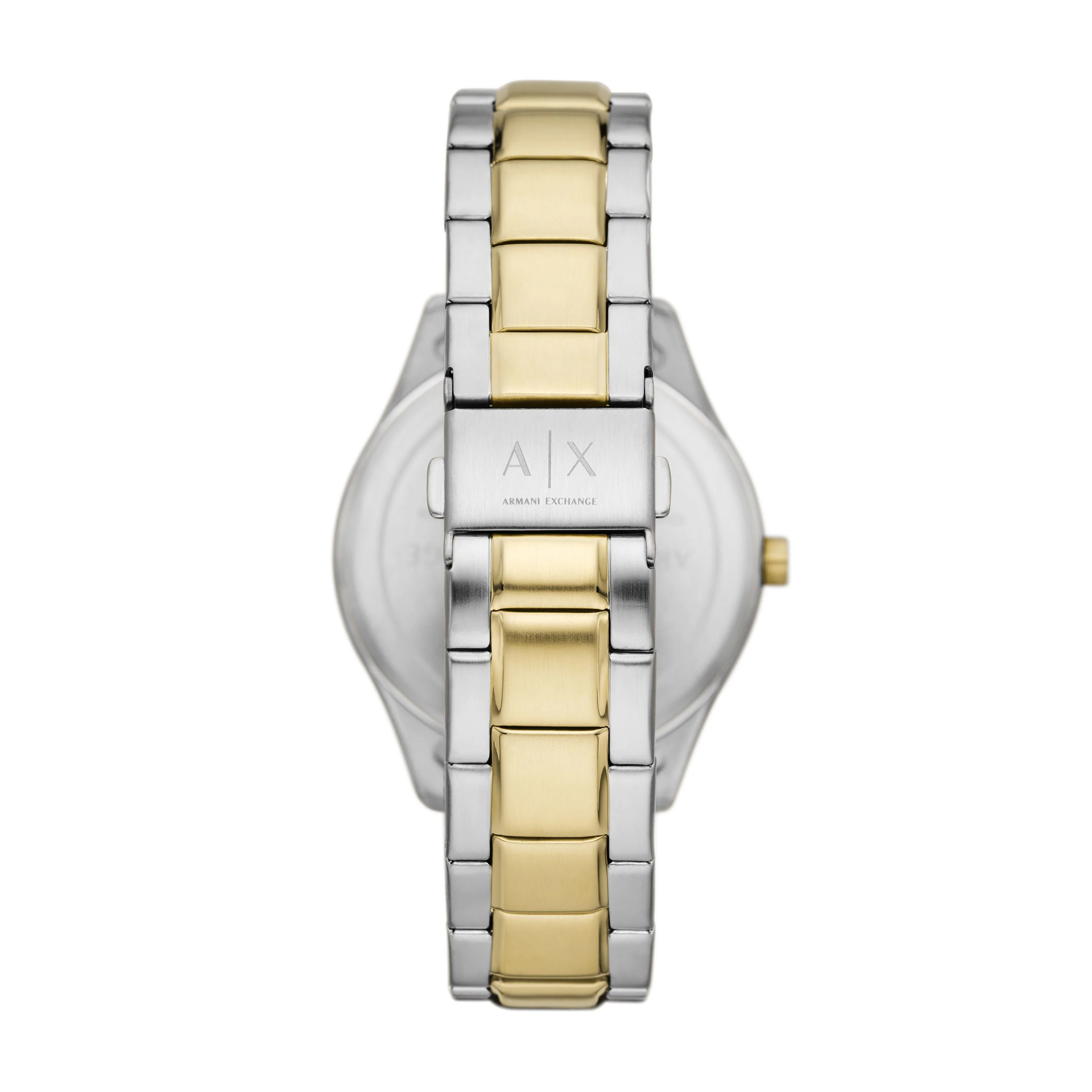 Armani Exchange Dante Multifunction Black Dial Two-Tone Watch - AX1865