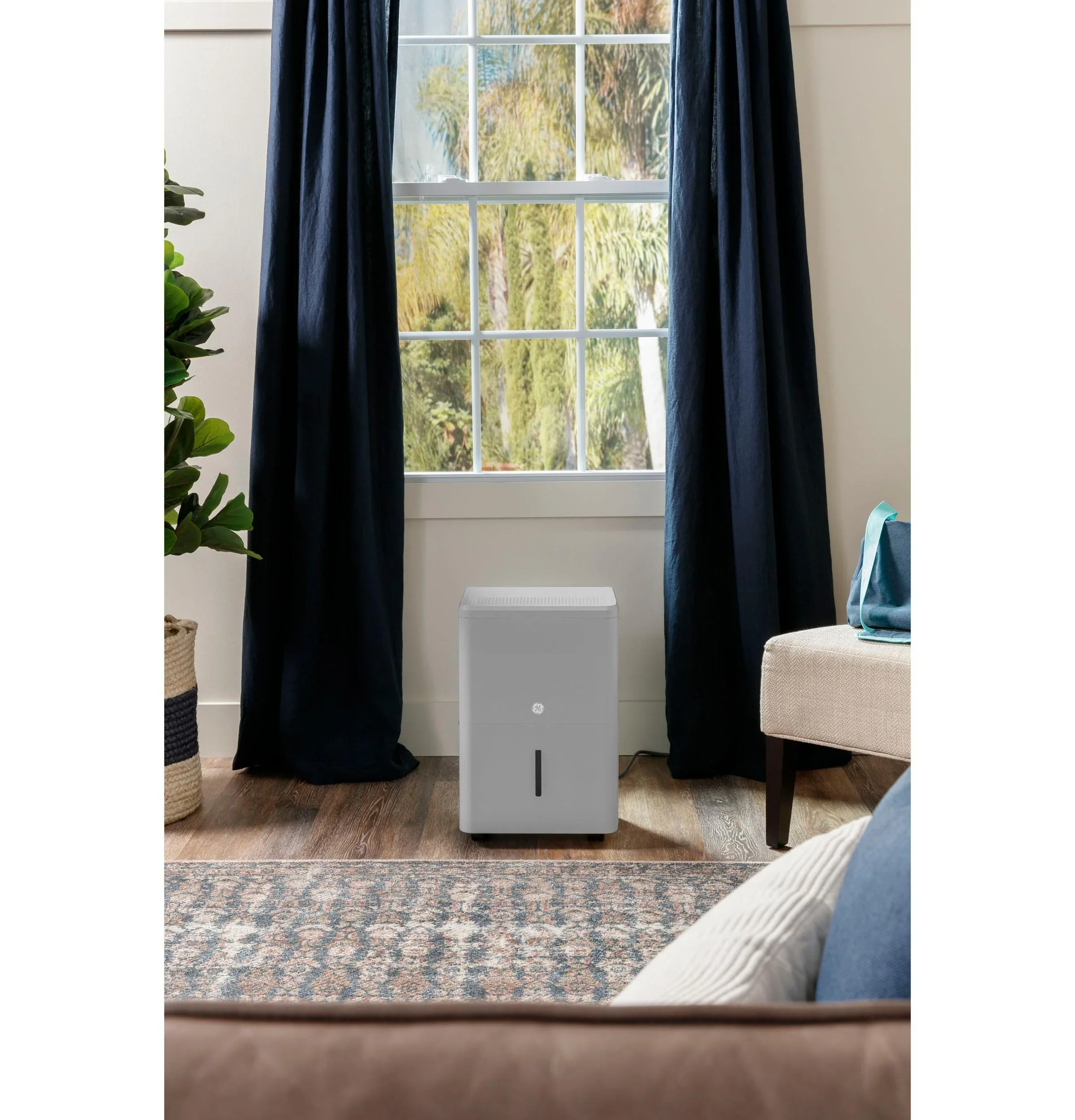 2025 GE Appliances APHR50LB – Deshumidificador Portátil con Bomba Integrada y Smart Dry, Certificado Energy Star®