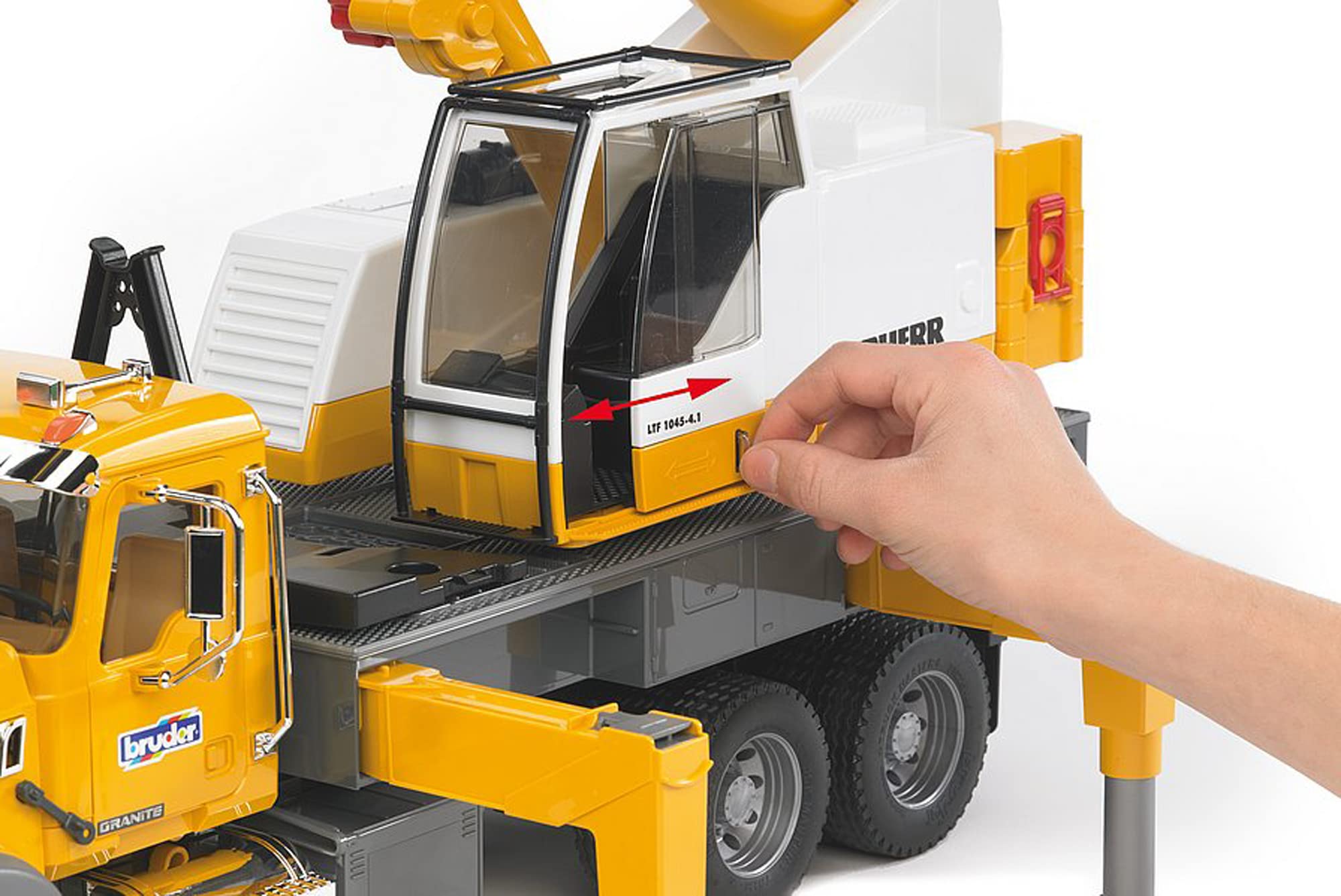 Bruder Granite Liebherr Crane Truck
