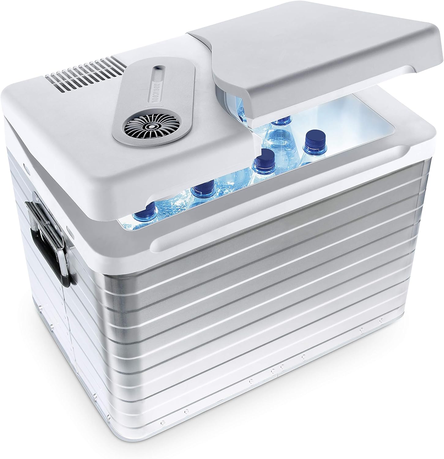 Mobicool Q40 AC/DC Portable Electric Aluminium Cooler, 39l, 12/230V, for Car, Truck, Boat, Camper Van, RV