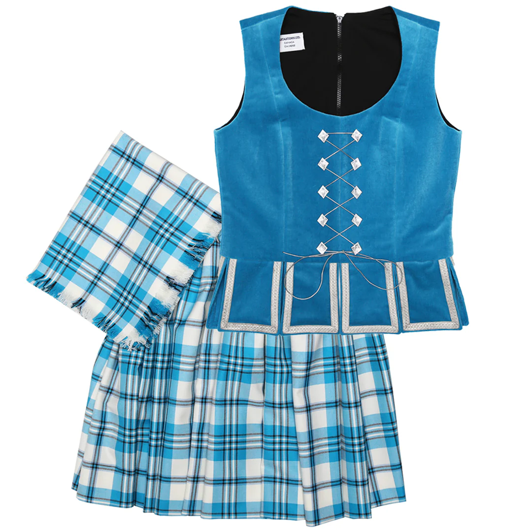 Size 34 Turquoise Scott Deluxe National Outfit