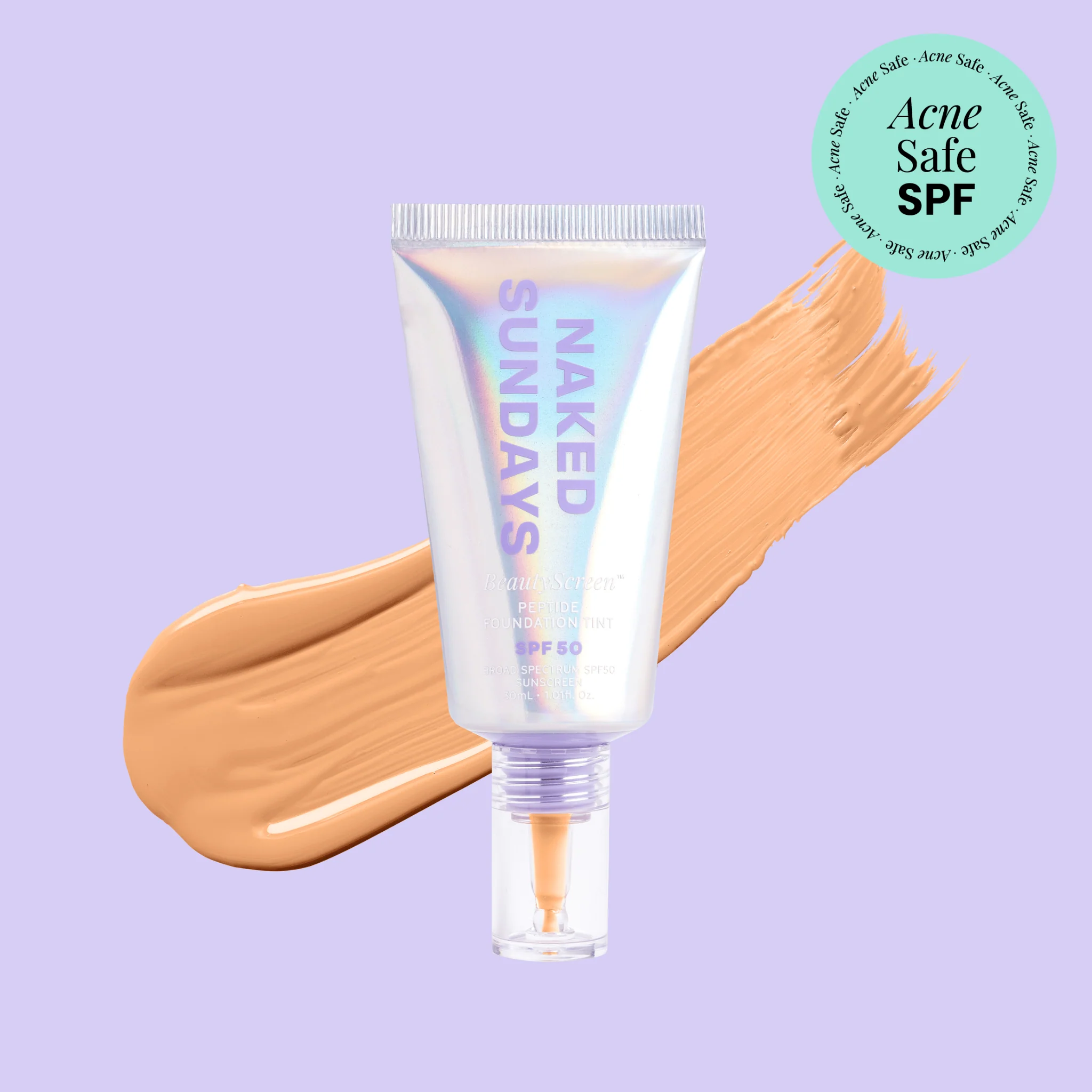 BeautyScreen™ SPF50 Peptide Foundation Tint - 3.5 Light Medium Cool