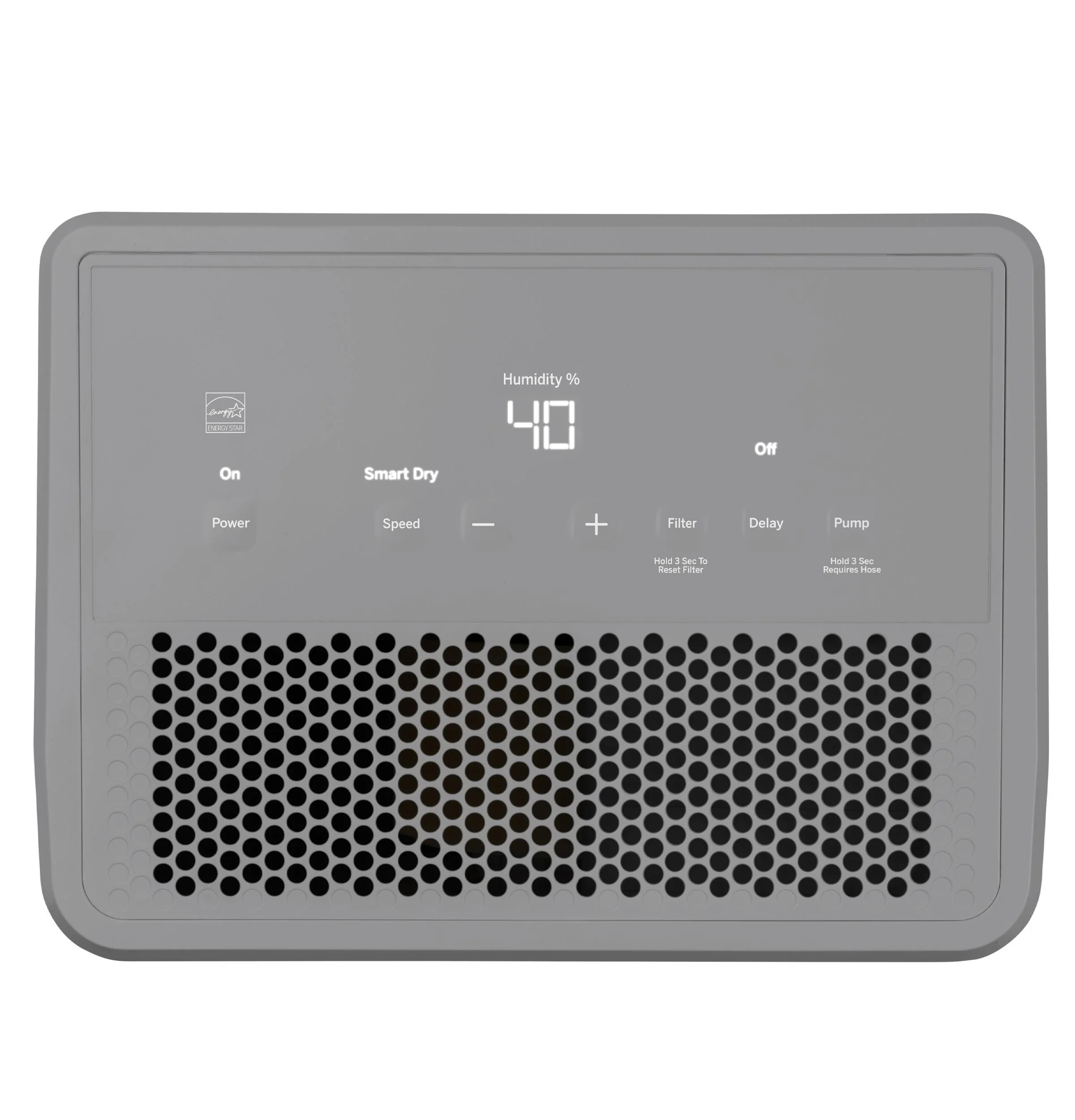 2025 GE Appliances ADHR50LB – Deshumidificador Portátil Certificado Energy Star® con Smart Dry para Espacios Húmedos