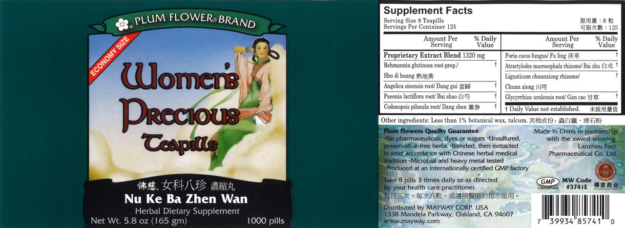 Women's Precious Teapills 1000 teapills Economy Size