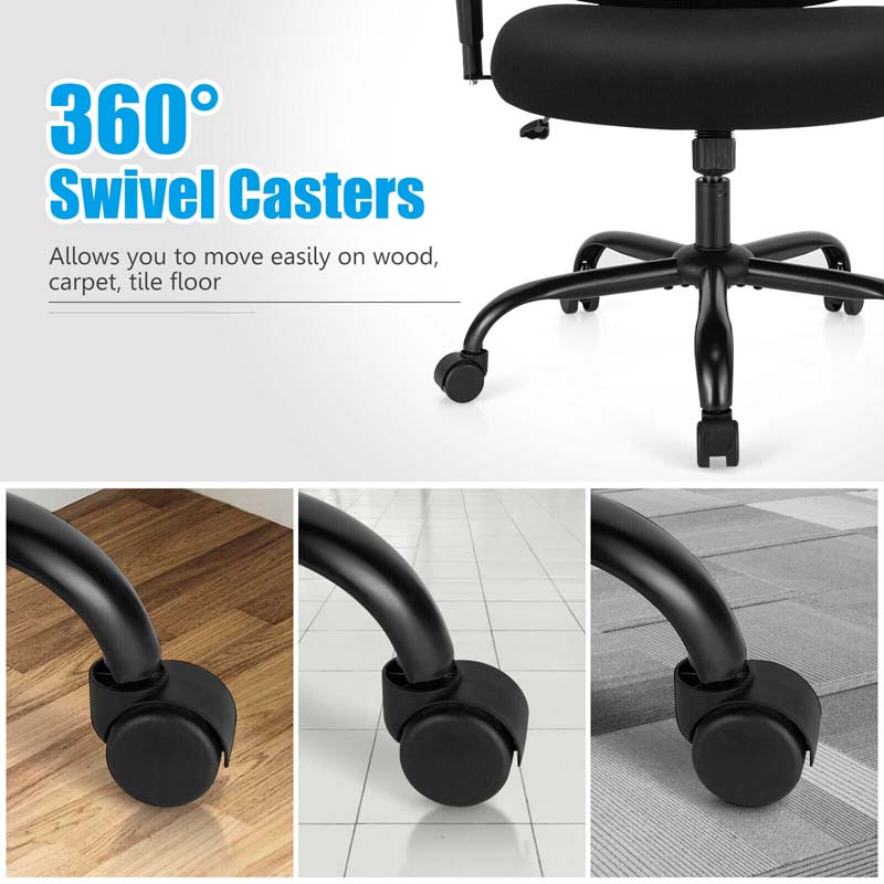 Eletriclife 400LBS Mesh Big and Tall Office Chair Swivel Task Chair