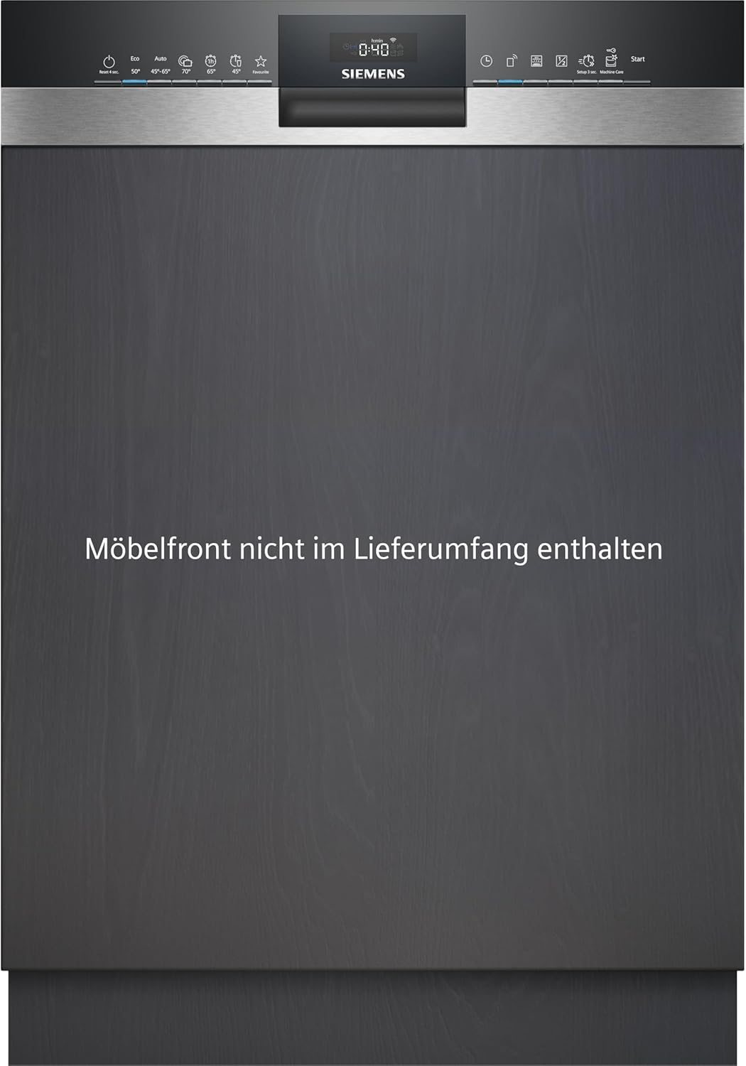 Siemens SN63EX06VE, iQ300 Smarter Geschirrspüler, Vollintegrierte Spülmaschine, 60 cm, Besteckschublade, Extra leise, varioSpeed, Automatische Türöffnung, Dreifach rackMatic, infoLight, intesiveZone