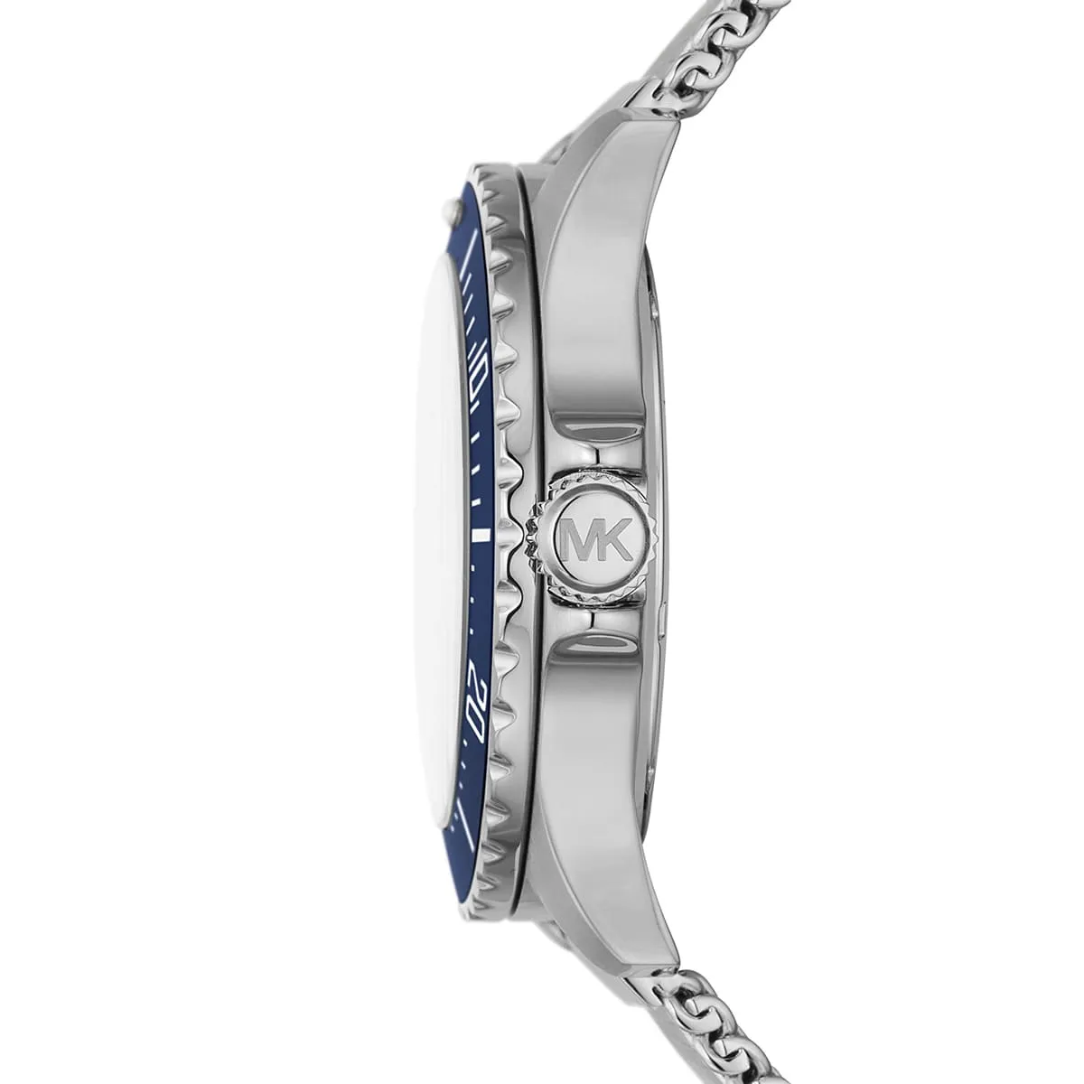 Michael Kors Oversized Slim Everest Silver-Tone Mesh Men's Watch - MK9082