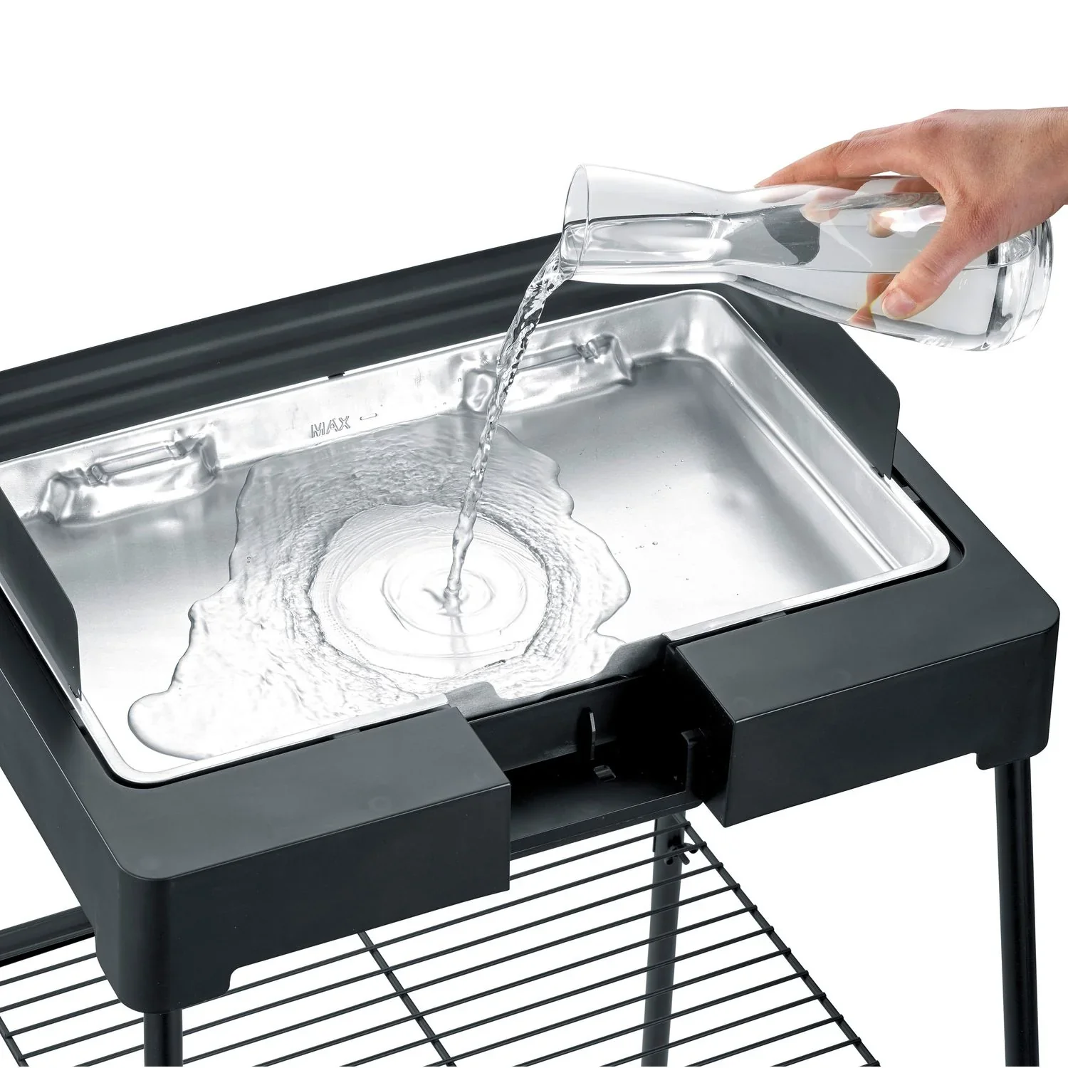 Barbacoa Con Patas Con Parrilla Acanalada 2200 W Pg 8568 Severin
