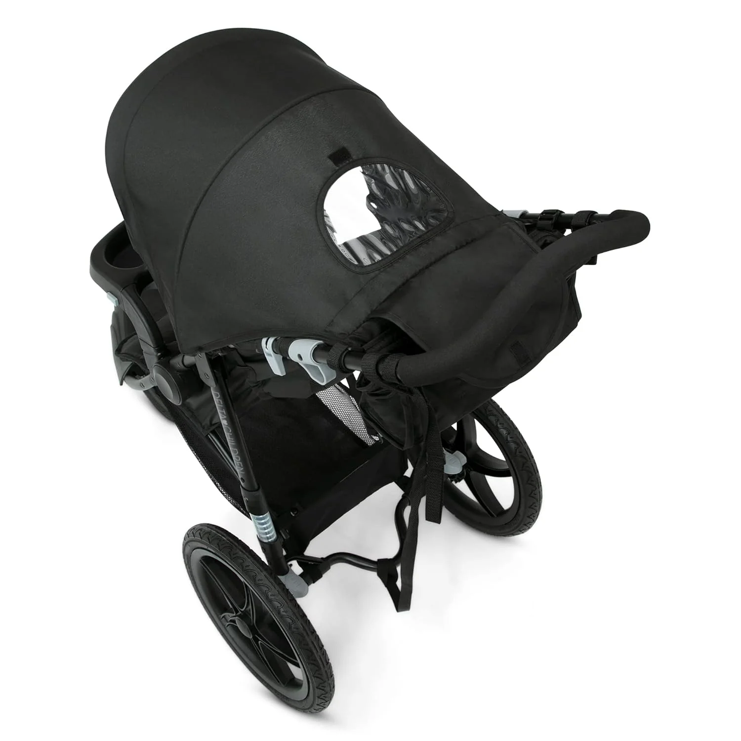 Delta Children Apollo Jogging Stroller Shock Absorbing Frame with Large Canopy Recline
