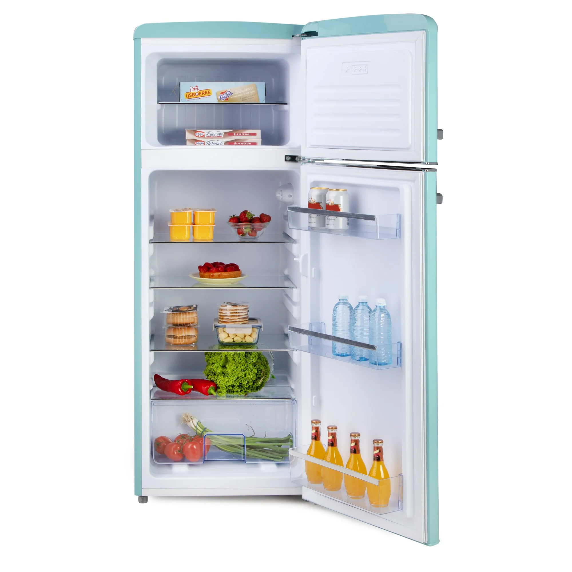 Domo Kühlschrank Retro DO91705R, 206 L, D-Klasse