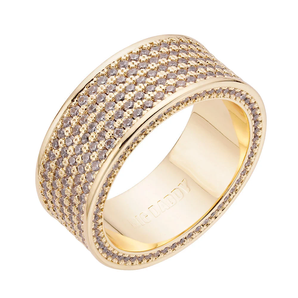 Big Daddy Boujee Diamond Iced Out Ring