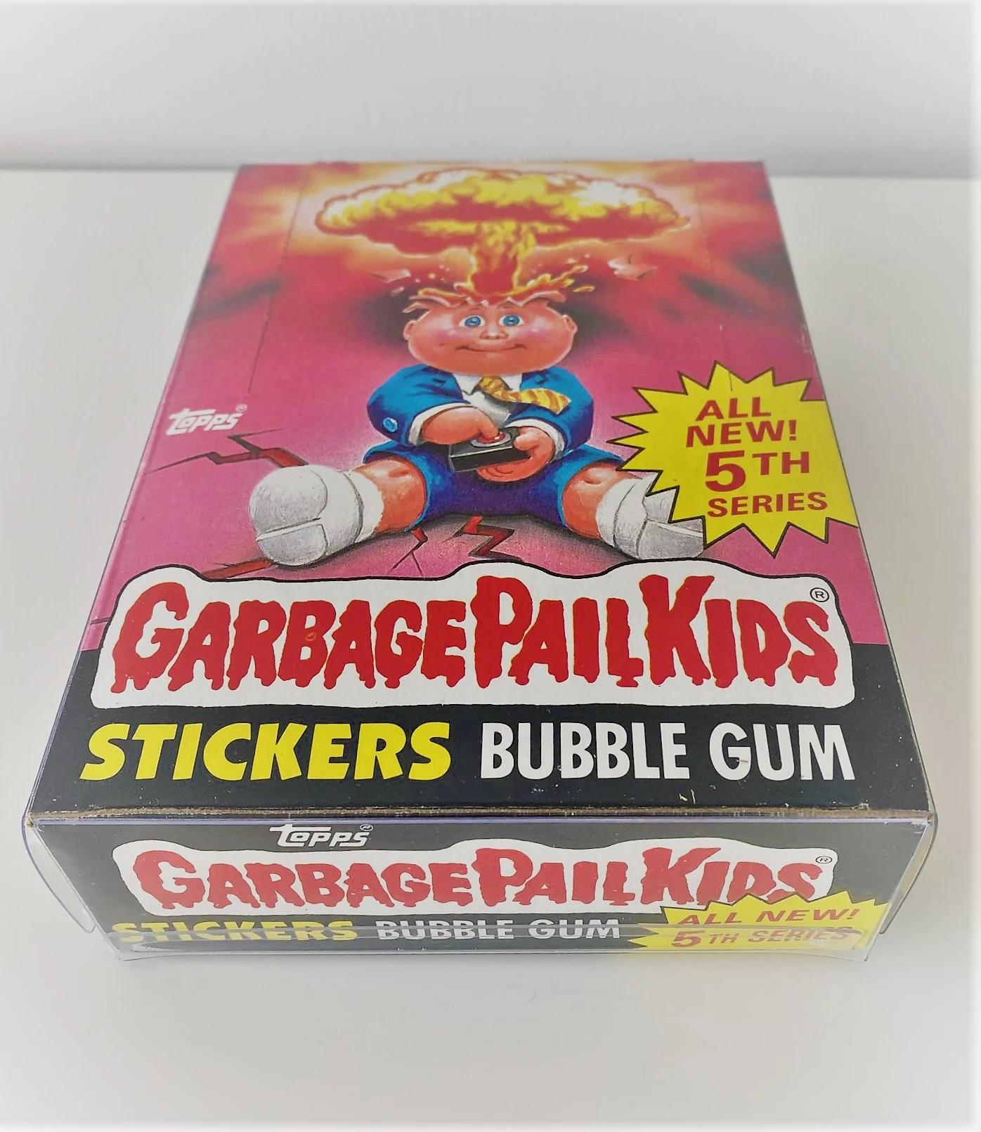 5x Thick Plastic (PET) Protection Boxes For US Garbage Pail Kids Original Series 1-15 Boxes or any Topps 48 Wax Pack Boxes