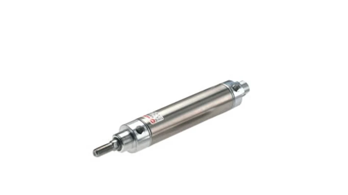 Norgren RT/57250/M/50, Roundline double acting cylinder, 50mm diameter, 50mm stroke