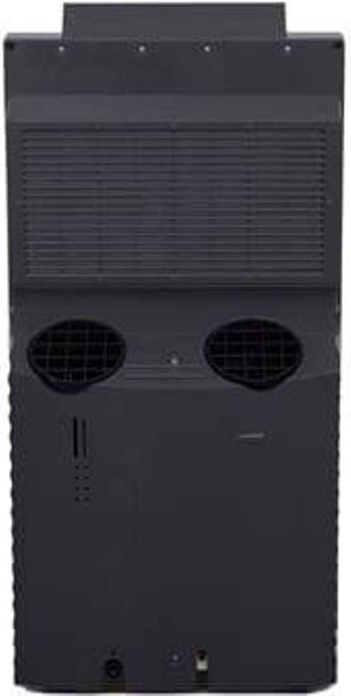 Whynter ARC-14S 14,000 BTU Dual Hose Portable Air Conditioner with Dehumidifier and Fan for Rooms Up to 500 Square Feet, Includes Storage Bag, Platinum/Black, AC Unit Only