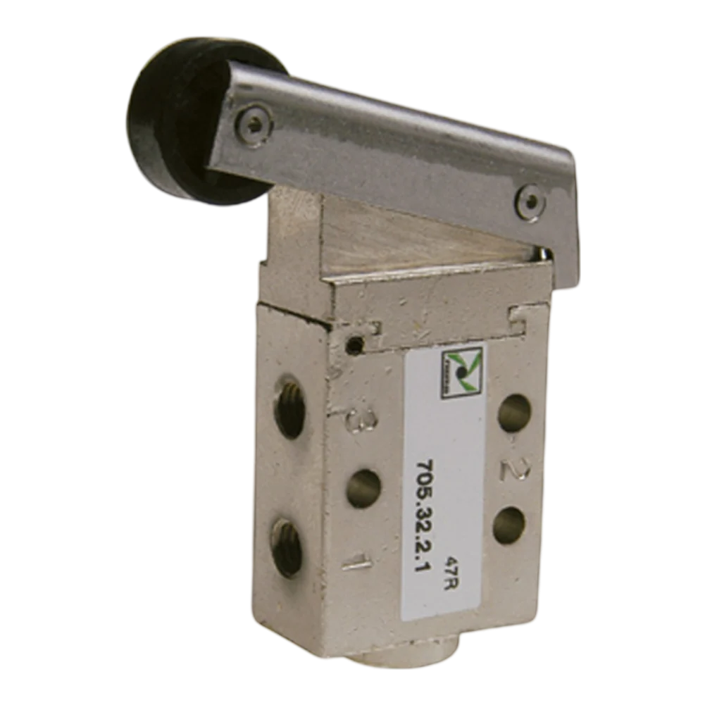 Pneumax 705.32.2.1X M5 ROLLER/LEV SPR POPPET VALVE