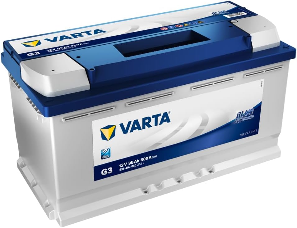 Varta G3 Blue Dynamic Automatic Battery 595 402 080 12V 95Ah 800A