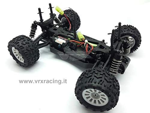 VRX Monster Truck Maggiolino BT BD Scala 1/18 Motore Elettrico a spazzole RC 370 Radio 2.4GHz RTR 4WD : Auto e Moto