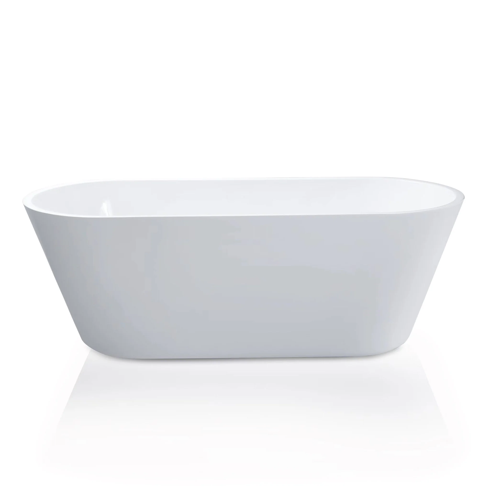 Lykke Badewanne Polar Deluxe 1600x750x580mm, Wei