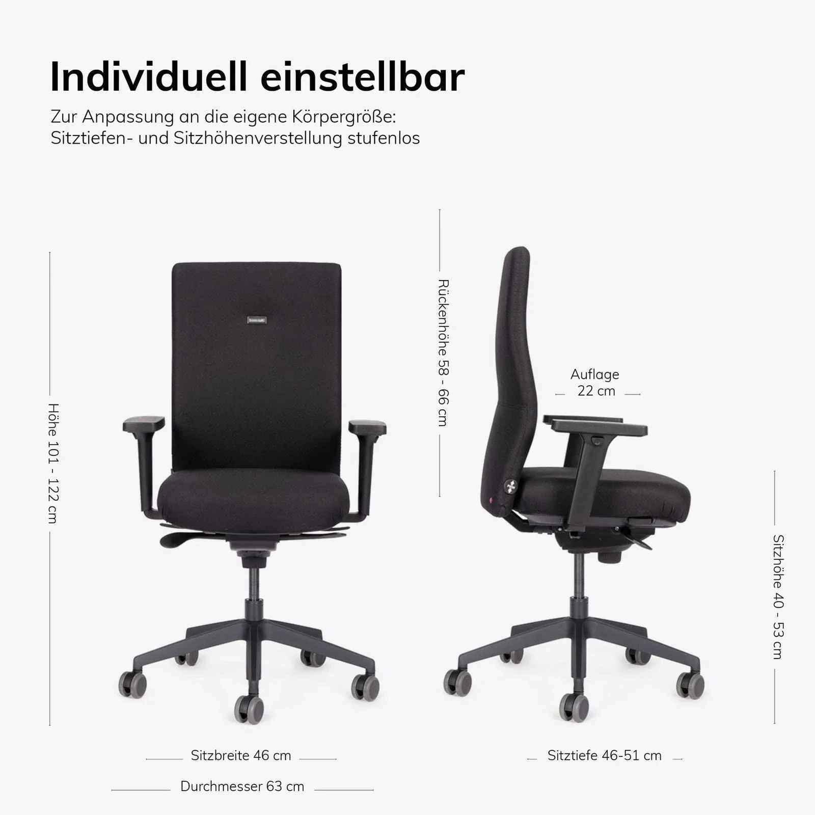 2025 Silla de Oficina Ergonómica lento AG10 StartUP con Brazos – Garantía de 30 Años