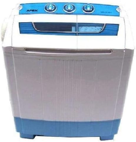 D+L GmbH Mini Waschmaschine 5.2kg Miniwaschmaschine + Schleuder, Camping, mit Pumpe, Toplader, 2in1 Waschautomat Schleuderkammer Toploader Reisewaschmaschine Mobile Waschmaschine Wäscheschleuder AWZ