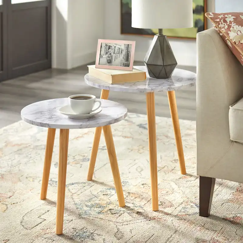 Darcy Mid-Century Nesting Tables by Simple Living