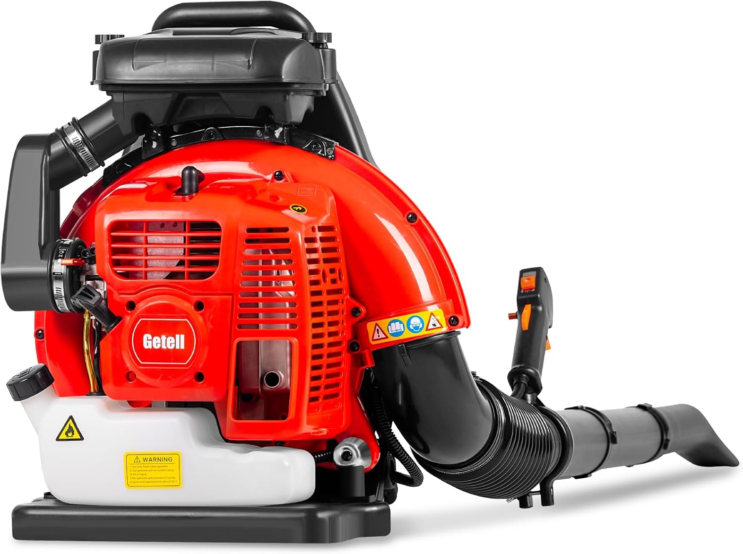 Professional Gas Powered Backpack Leaf Blower �C 2-Stroke High-Performance 63CC/665 CFM Blower System with Comfort Design for Complete Property Maintenance (GB657 PRO)